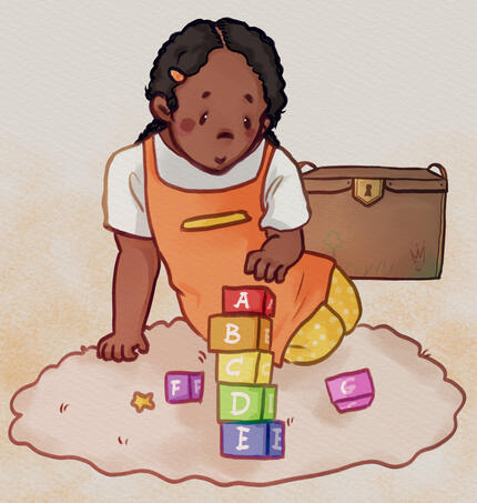 Children&#39;s Book Style illustr.